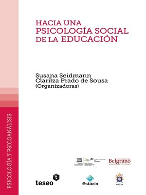 cover image of Hacia una psicología social de la educación